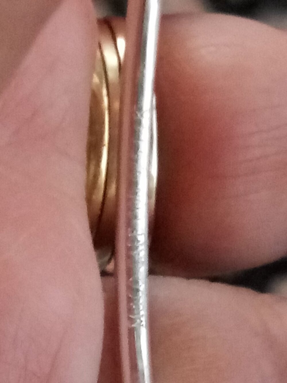 Cape Cod Bracelet 14k Gold and Sterling Silver - Picture 6 of 6